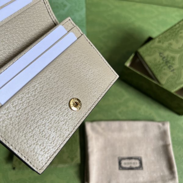 Ophidia GG card case wallet