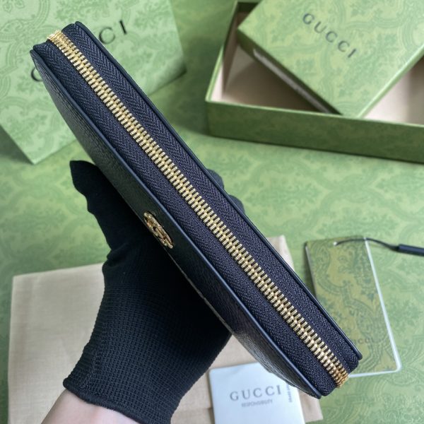 GG Marmont zip around wallet