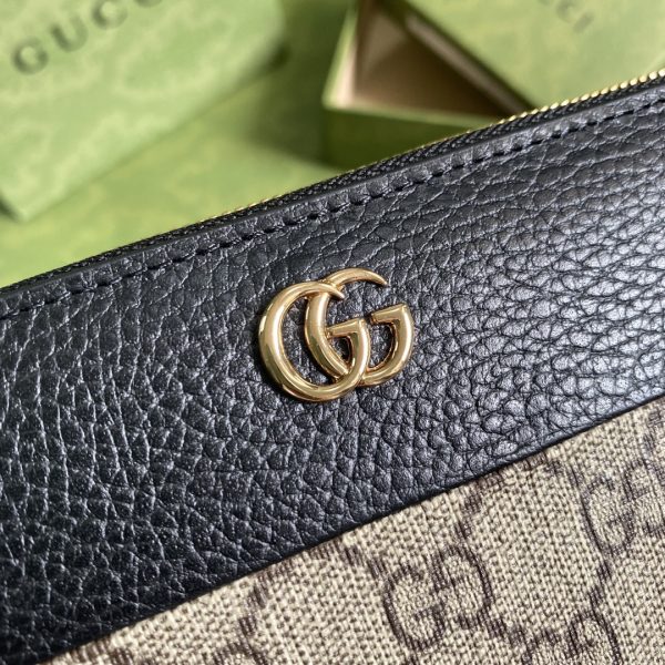 GG Marmont zip around wallet