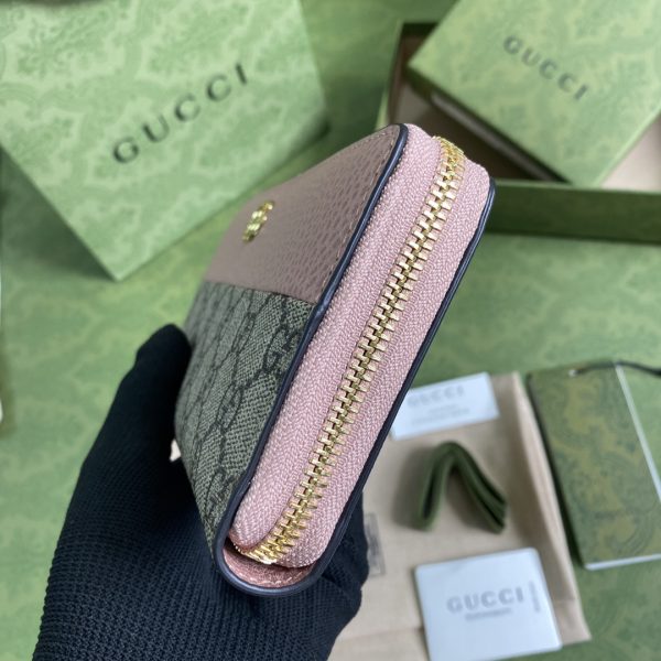 GG Marmont zip around wallet