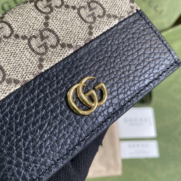 GG Marmont zip around wallet