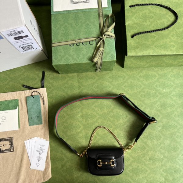 GG Horsebit 1955 strap wallet