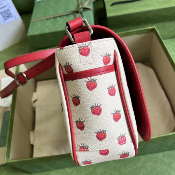 Children’s strawberry fairy print messenger bag