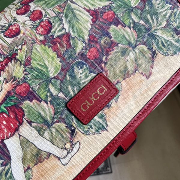 Children’s strawberry fairy print messenger bag