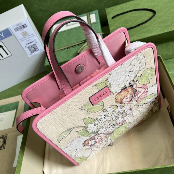 GG leather children bag