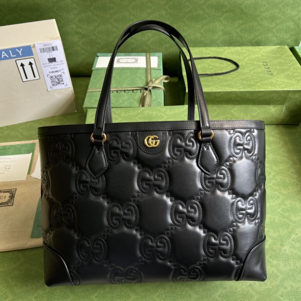 GG Matelassé leather medium tote