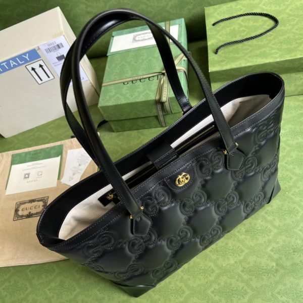 GG Matelassé leather medium tote