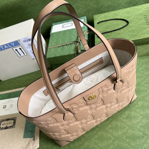 GG Matelassé leather medium tote