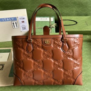 GG Matelassé leather medium tote