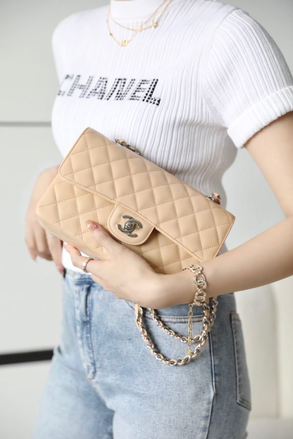 CN small classic flap bag