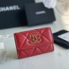 Chanl 19 FLAP CARD HOLDER