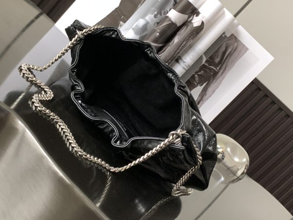 Mini leather shoulder bag