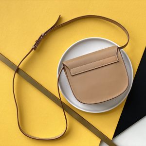 KAIA SMALL SATCHEL IN SMOOTH VINTAGE LEATHER