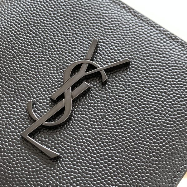 CASSANDRE EAST/WEST WALLET IN GRAIN DE POUDRE EMBOSSED LEATHER