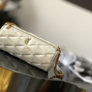 SADE MINI TUBE BAG IN QUILTED LAMBSKIN