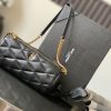 SADE MINI TUBE BAG IN QUILTED LAMBSKIN