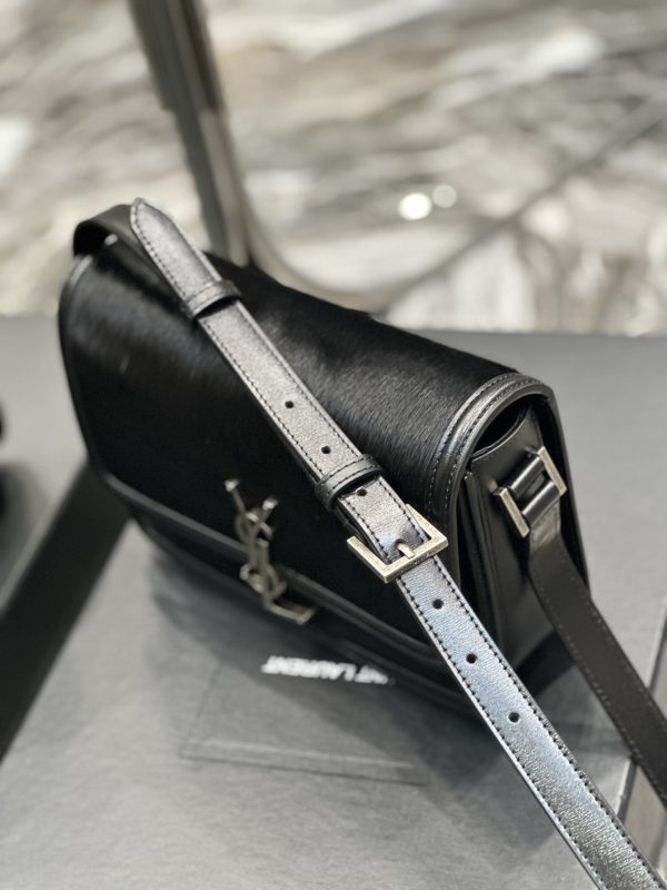 SOLFERINO SMALL SATCHEL IN LACQUERED PATENT LEATHER