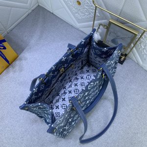 LV Monogram Denim Onthego