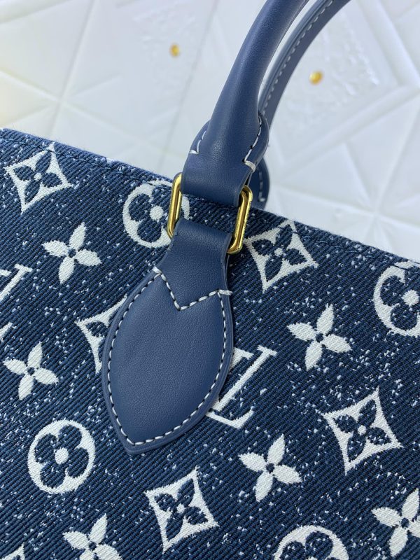 LV Monogram Denim Onthego