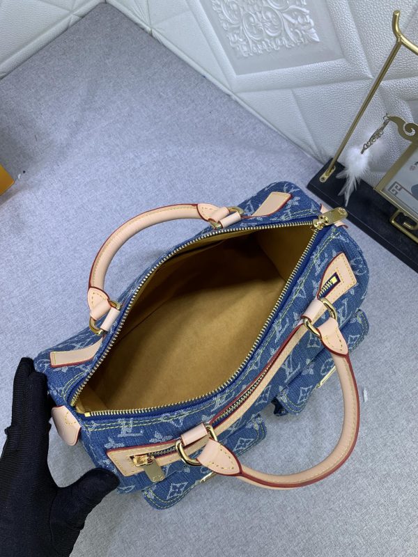 LV Neo Speedy Denim Blue