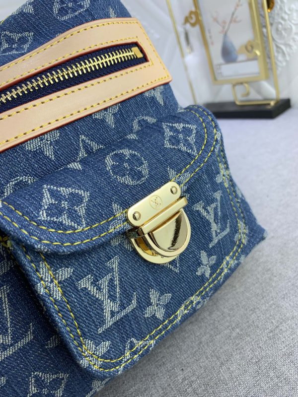 LV Baggie PM Monogram Denim Blue