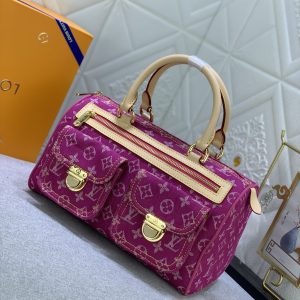 LV Neo Speedy Denim Pink