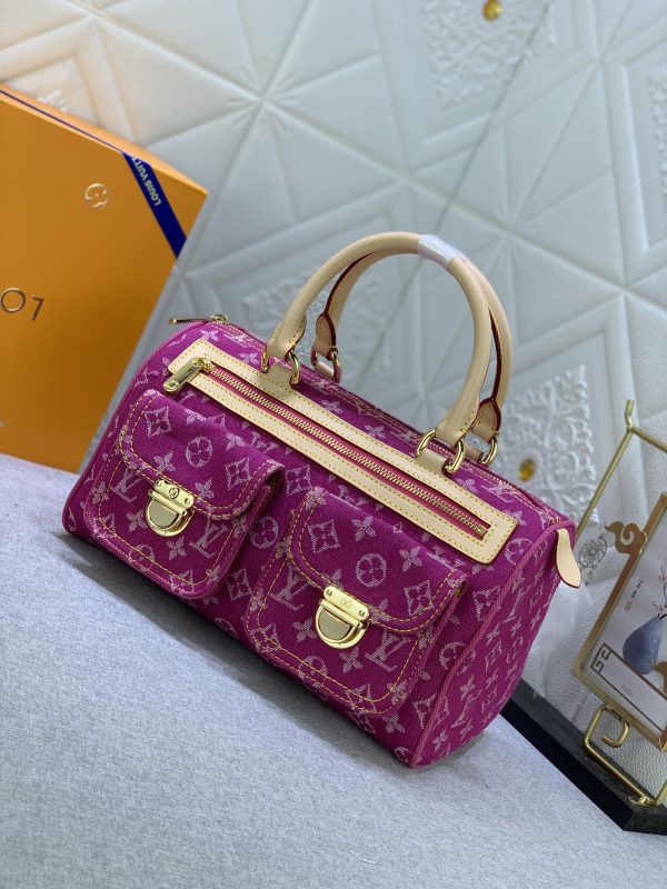 LV Neo Speedy Denim Pink