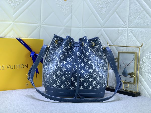 LV NEO-FULL MM BLUE DENIM