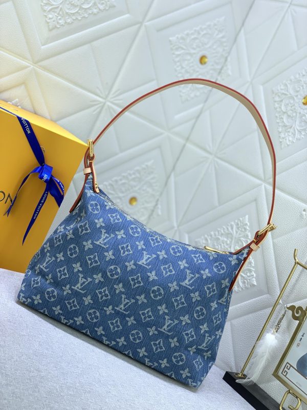 LV Baggie PM Monogram Denim Blue