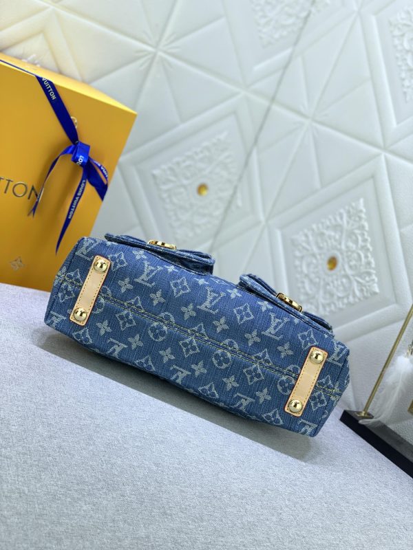 LV Baggie PM Monogram Denim Blue