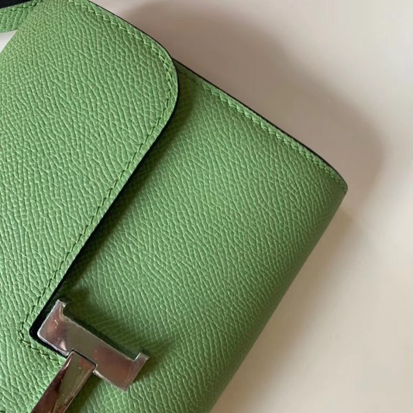 HERMES CONSTANCE LONG TO GO WALLET GREEN