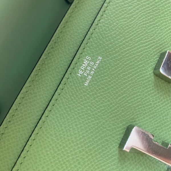 HERMES CONSTANCE LONG TO GO WALLET GREEN