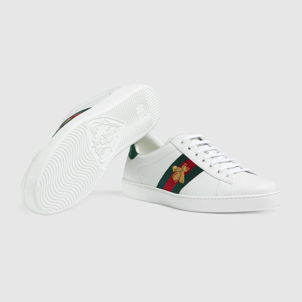 ACE EMBROIDERED SNEAKER WHITE