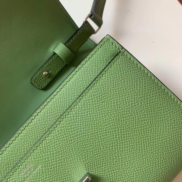 HERMES CONSTANCE LONG TO GO WALLET GREEN