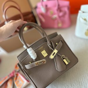 HERMES BIRKIN 20 TOGO ETOUPE 20CM