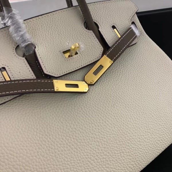 HERMES BIRKIN TOGO LEATHER GOLD HARDWARE BEIGE 30CM