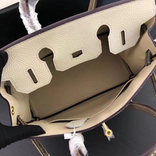 HERMES BIRKIN TOGO LEATHER GOLD HARDWARE BEIGE 30CM