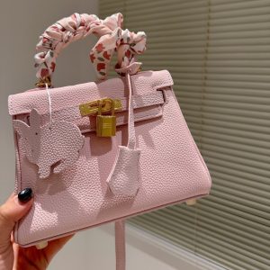 HERMES KELLY MINI ROSE SAKURA 20CM