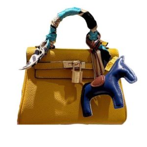 HERMES KELLY TOGO YELLOW 20CM