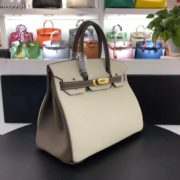 HERMES BIRKIN TOGO CRAIE & TRENCH GOLD HARDWARE 25CM