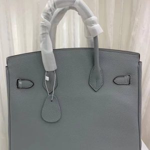 HERMES BIRKIN 30 BAG GREY TOGO 30CM