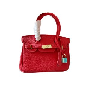 HERMES BIRKIN 20 TOGO RED 20CM