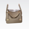 HERMES LINDY MINI TOGO BAG GOLD HARDWARE BEIGE 19CM