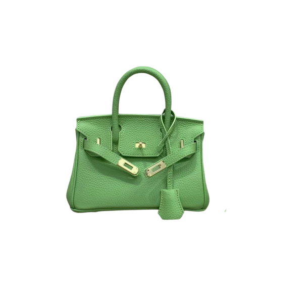 HERMES BIRKIN MINI GOLD HARDWARE EPSOM GREEN 20CM