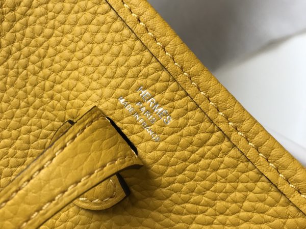 HERMES EVELYNE 16 AMAZONE YELLOW BAG 16CM