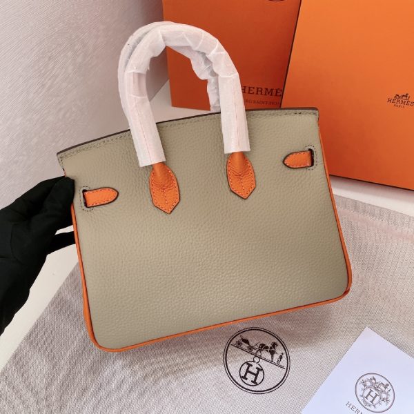 HERMES BIRKIN MINI GOLD HARDWARE EPSOM MULTICOLOR 20CM