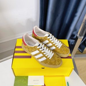 Adidas x Gucci joint Gazelle sports shoes couple casual sneakers