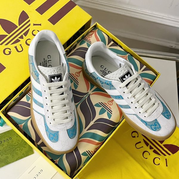 Adidas x Gucci joint Gazelle sports shoes couple casual sneakers