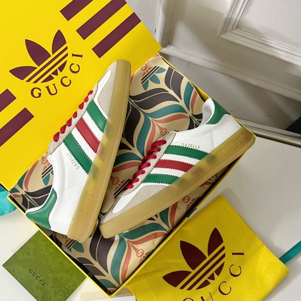 Adidas x Gucci joint Gazelle sports shoes couple casual sneakers