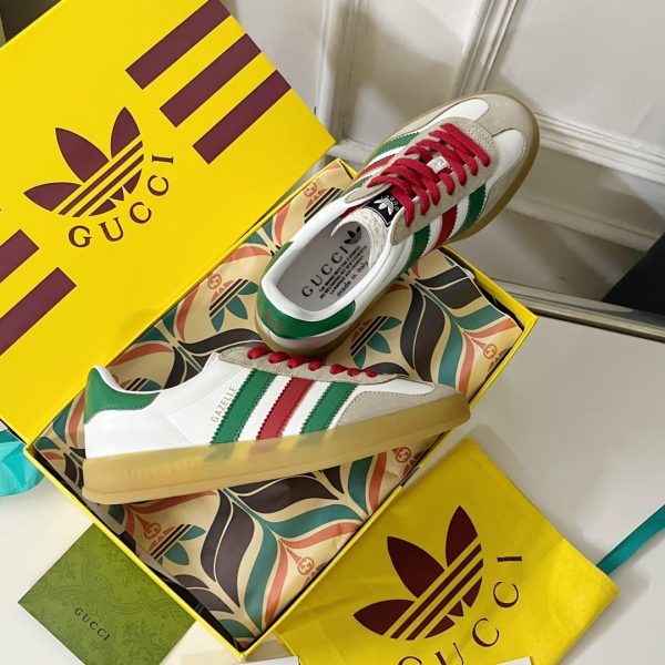 Adidas x Gucci joint Gazelle sports shoes couple casual sneakers